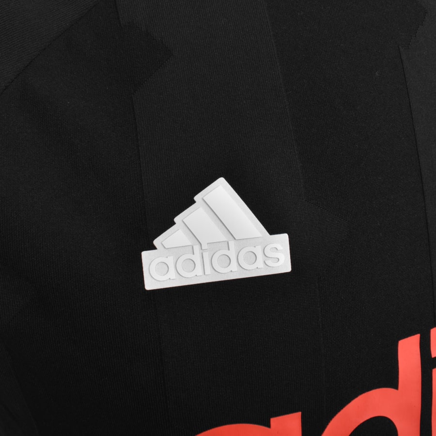 adidas House Of Tiro Jacquard T Shirt Black